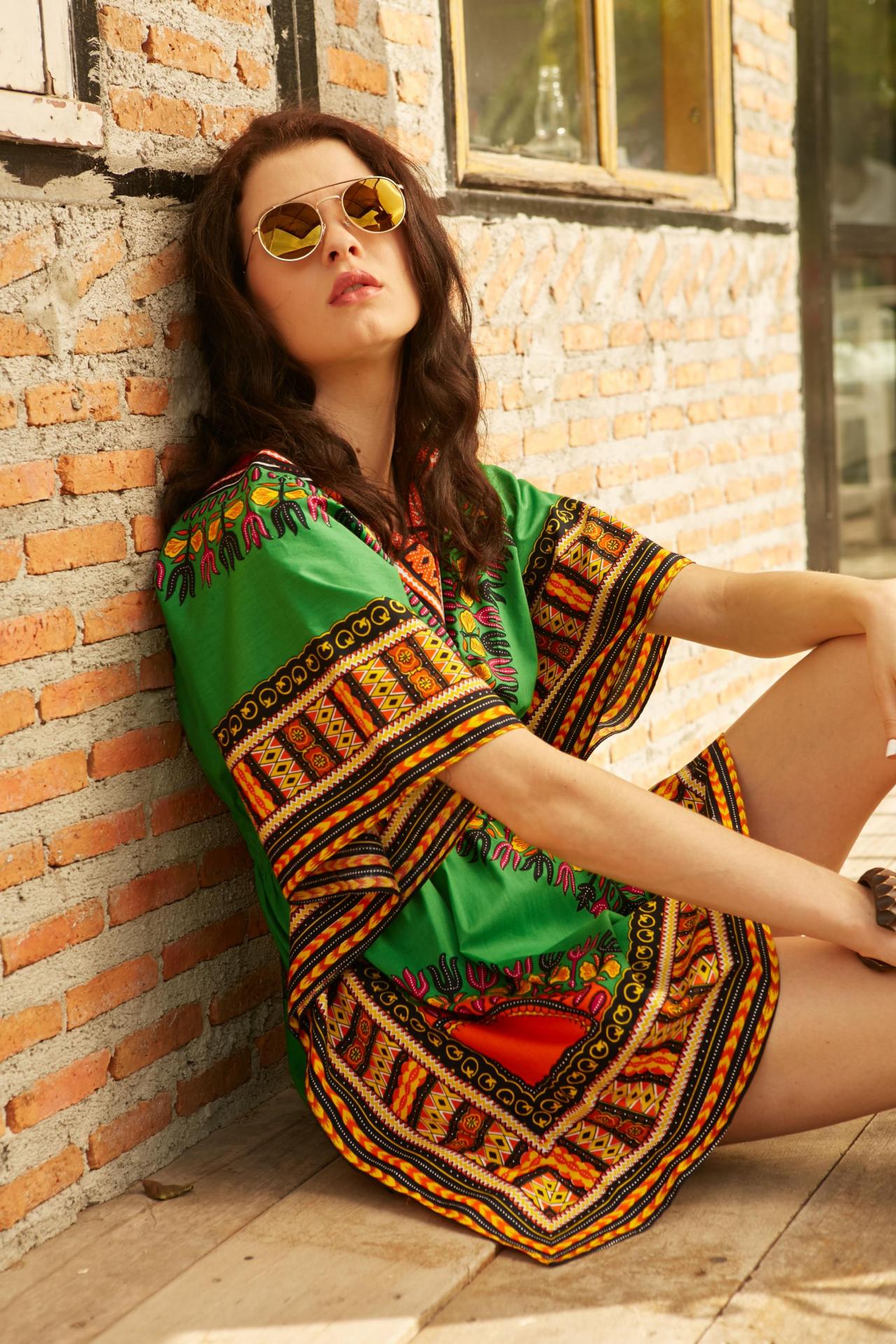 Bohemian Dress / Boho Dress /hippie Dress / Coachella Dress Tribal Wonderfruit Dress Tunic
