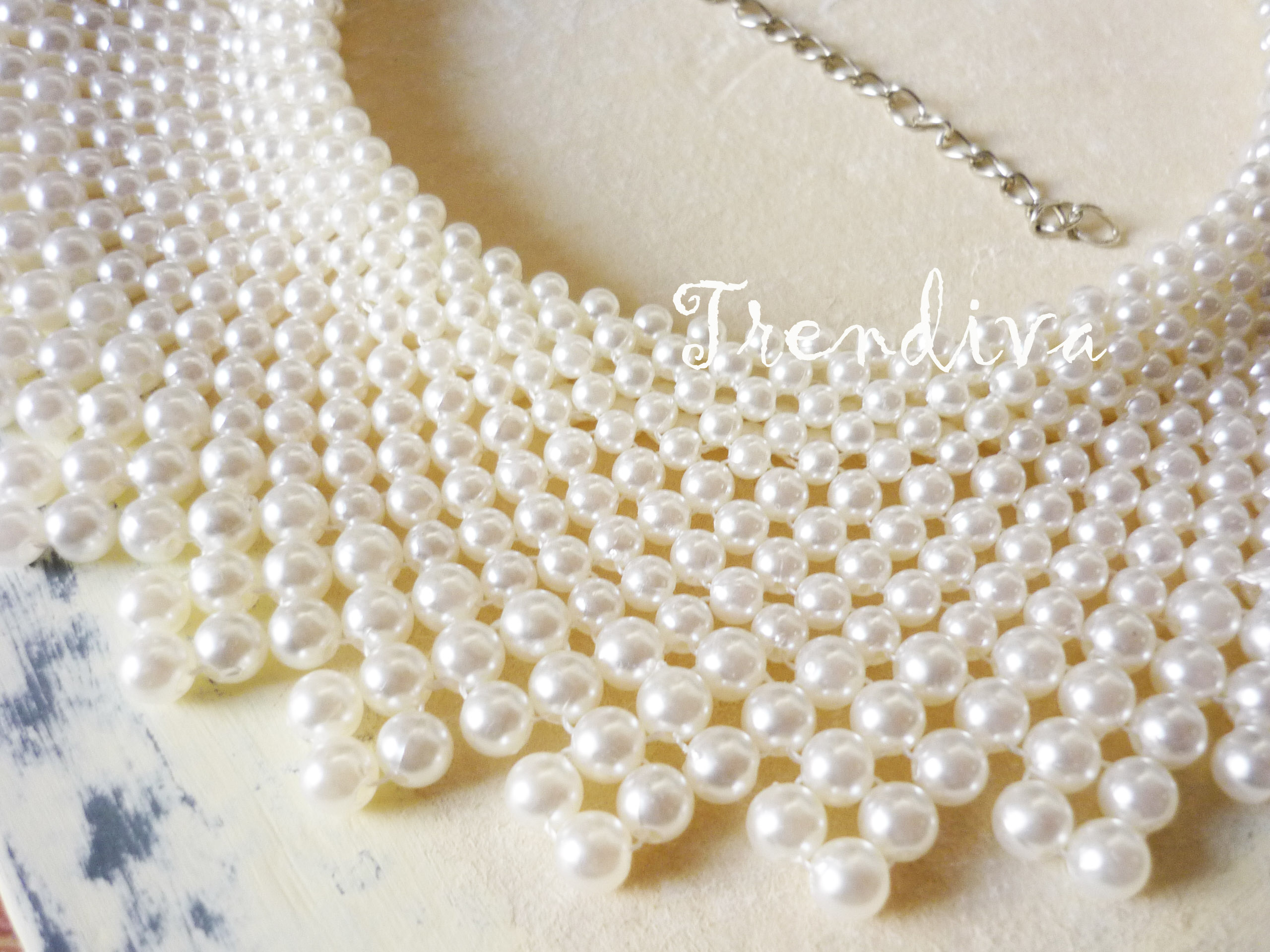 Elegant Pearl Collar Necklace Fashion Collar Necklace Jewelry Collar 2